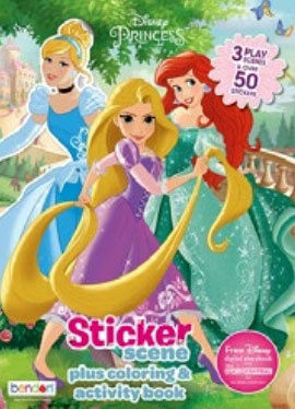 Princesses, Disney Coloring & Activity Book