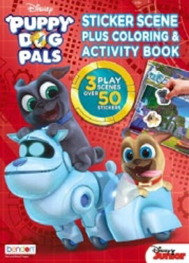 Puppy Dog Pals, Disney's Coloring & Activity Book