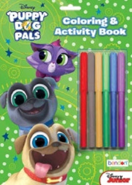 Puppy Dog Pals, Disney's Coloring & Activity Book