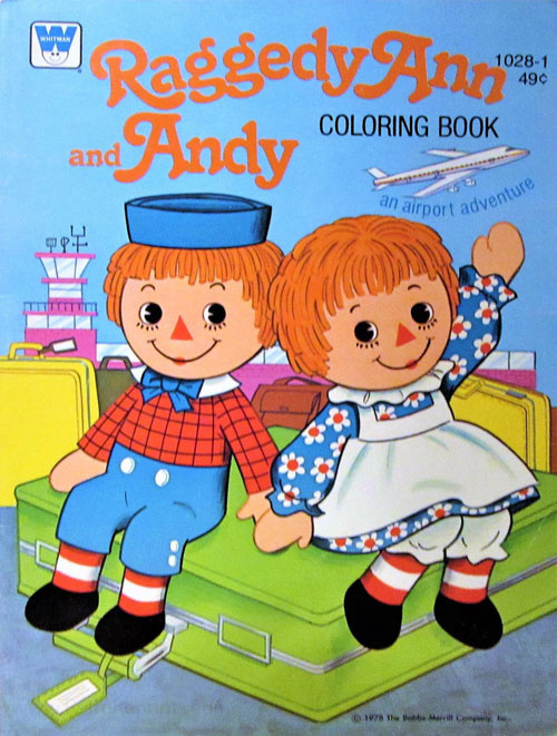 Raggedy Ann & Andy Coloring Book