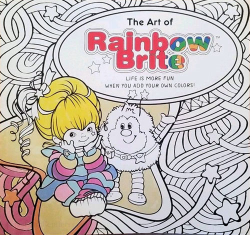 Rainbow Brite Coloring Book Coloring Books At Retro Reprints The Worlds Largest Coloring 0704