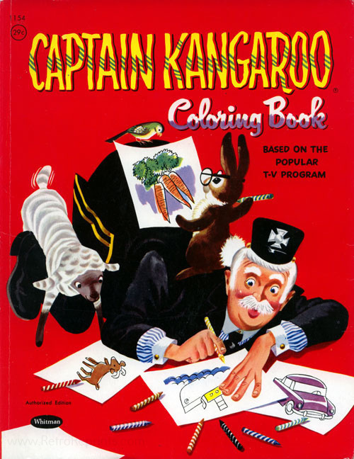 Captain Kangaroo Coloring Book