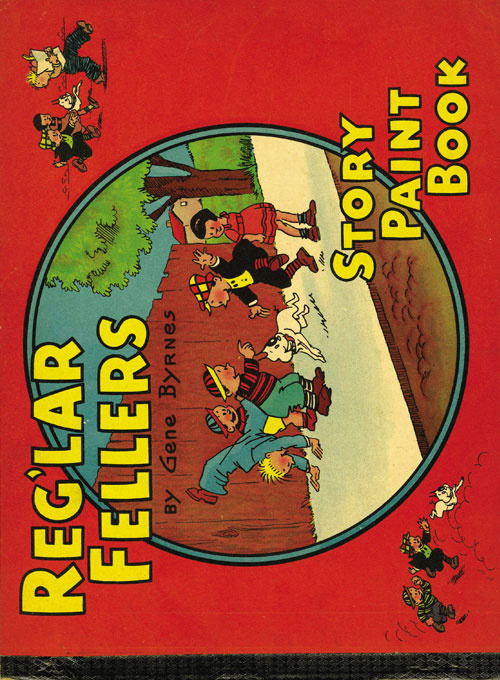 Comic Strips Reg'lar Fellers Paint Book