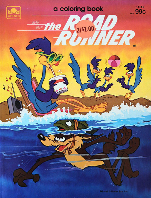 Road Runner Coloring Book