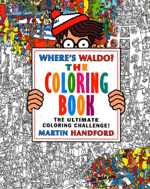 Where's Waldo? Coloring Book