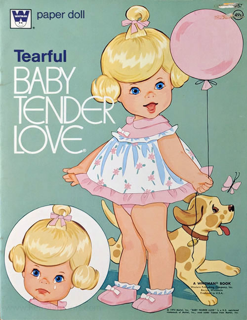 Baby Dolls Baby Tender Love Paper Dolls