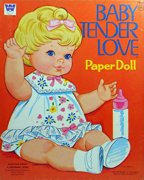 Baby Dolls Baby Tender Love Paper Dolls