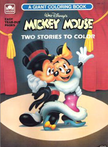 Mickey Mouse and Friends Two Stories to Color