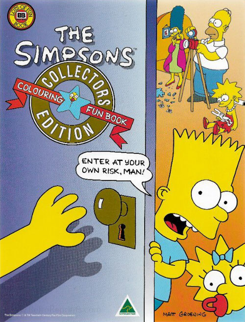 Simpsons, The Coloring & Activity Book