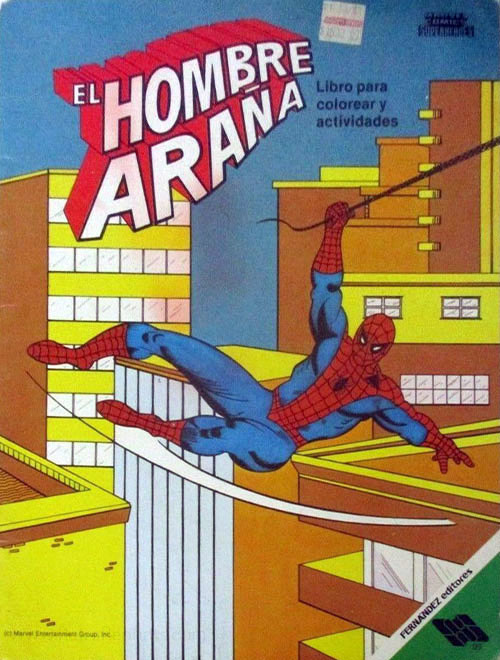 Spider-Man Coloring Book