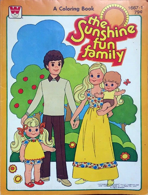 Sunshine Fun Family, The Coloring Book