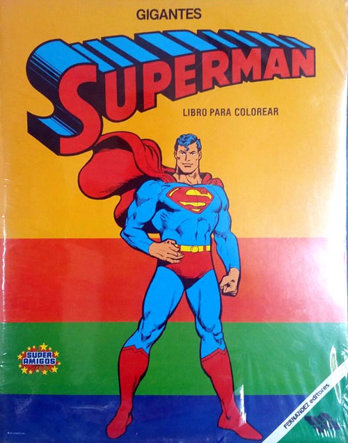 Superman Coloring Book