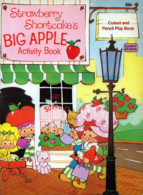 Strawberry Shortcake (1st Gen) Big Apple Activity Book