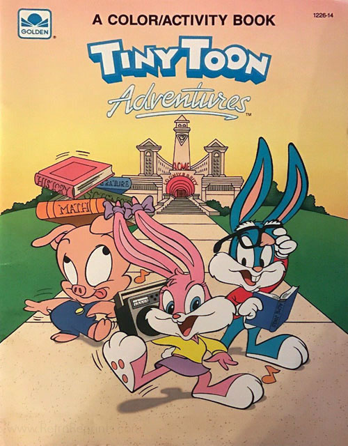 tiny toon adventures coloring pages pdfs