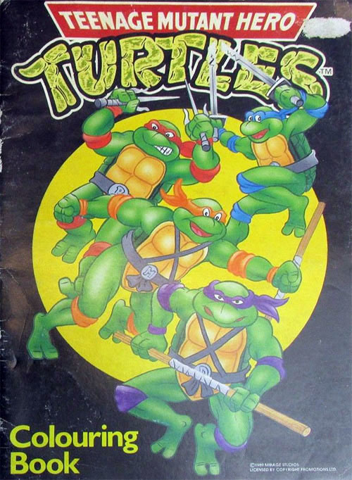 Teenage Mutant Ninja Turtles (classic) Coloring Book