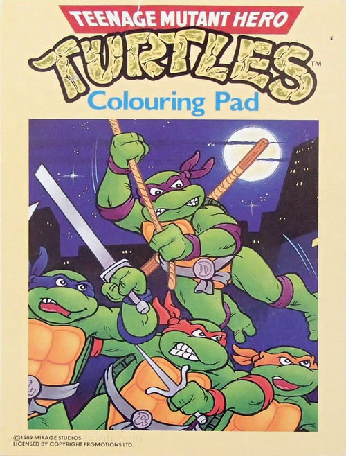 Teenage Mutant Ninja Turtles (classic) Coloring Pad
