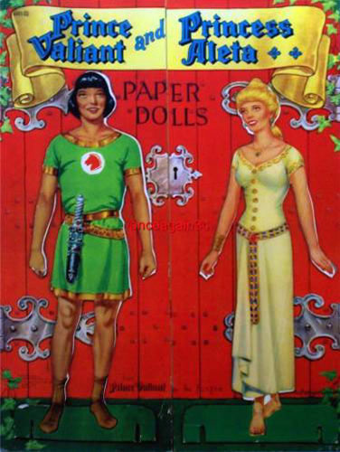 Prince Valiant Paper Dolls