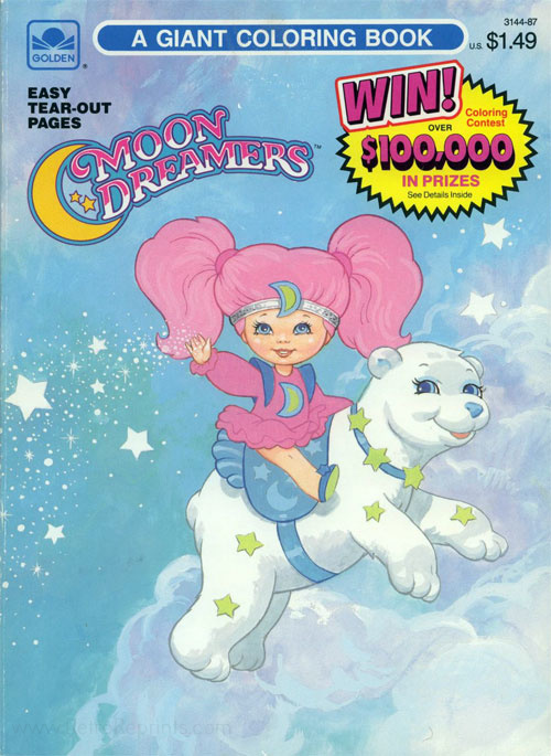 Moon Dreamers Coloring Books  Coloring Books at Retro Reprints - The  world's largest coloring book archive!