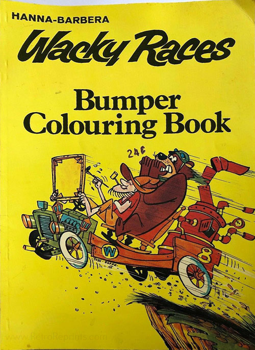 Wacky Races Coloring Book