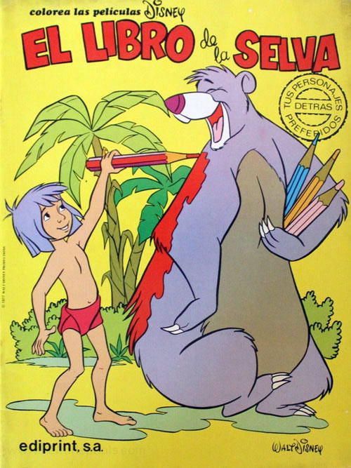 Jungle Book, The Coloring Book