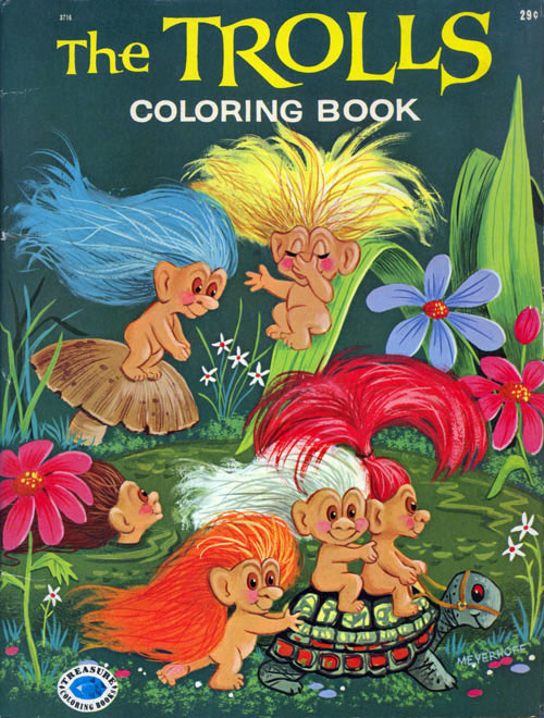 Trolls Coloring Book