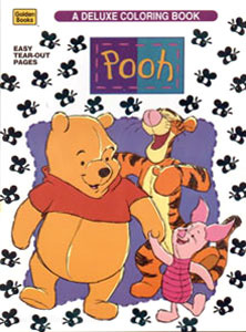 Winnie the Pooh A Deluxe Coloring Book