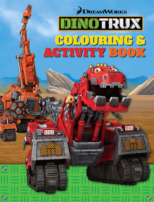 Dinotrux, Dreamworks Coloring & Activity Book