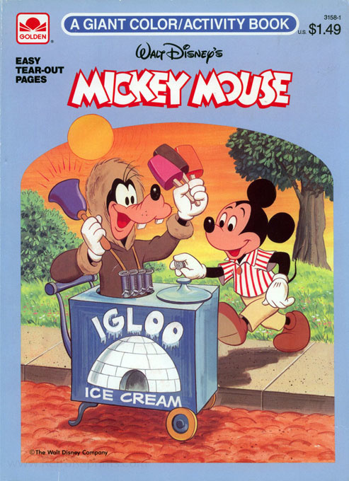 Mickey Mouse and Friends Coloring and Activity Book