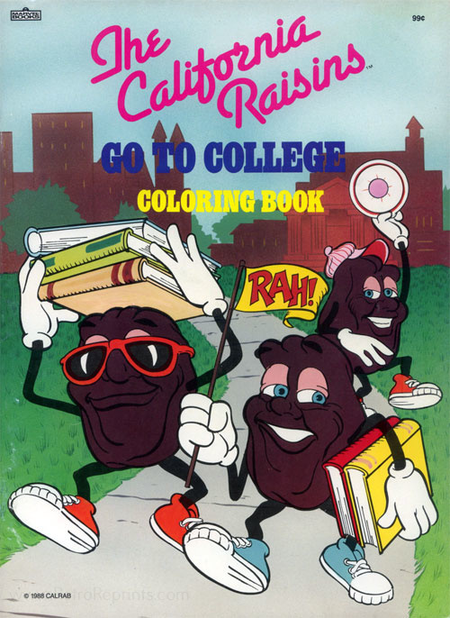 California Raisins Go to College