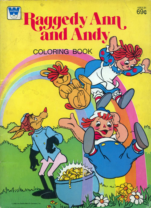 Raggedy Ann & Andy Coloring Book