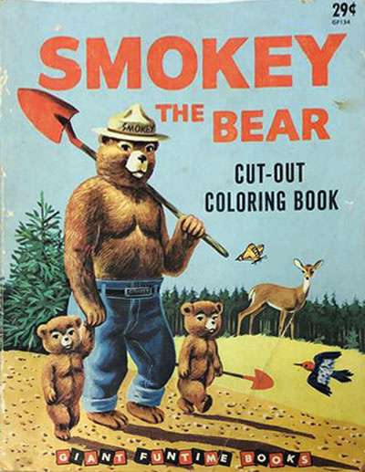 Smokey Bear Coloring Books | Coloring Books at Retro Reprints - The world's largest coloring book archive!