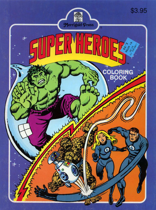 Marvel Super Heroes Coloring Book