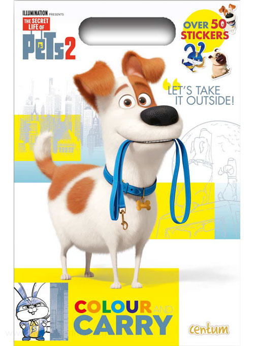 Secret Life of Pets 2, The  Colouring Carry Pad
