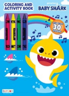 Baby Shark's Big Show! Coloring and Activity Book