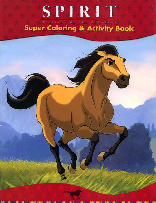 Spirit: Stallion of the Cimarron Coloring and Activity Book | Coloring