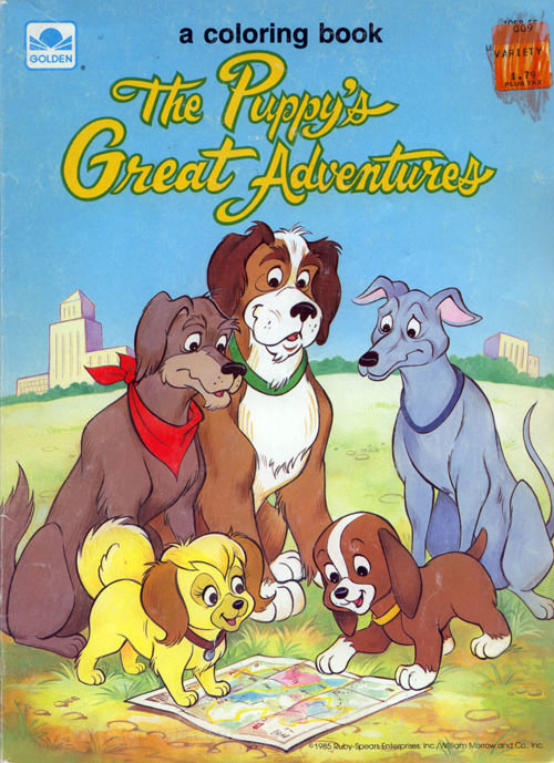 Puppy's Great Adventures, The Coloring Book