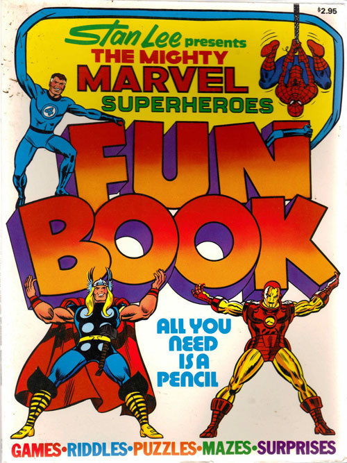 Marvel Super Heroes Fun Book