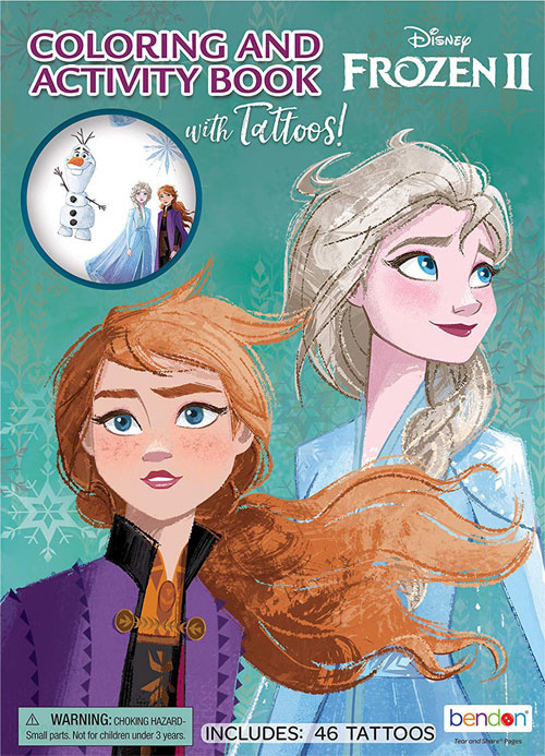 Frozen 2, Disney Coloring & Activity Book