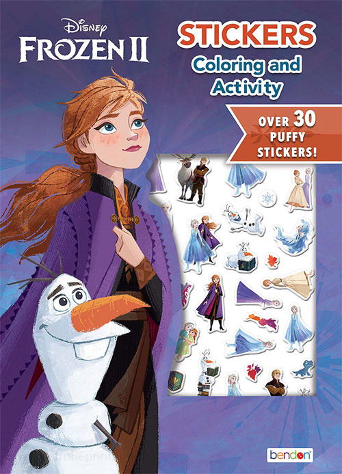 Frozen 2, Disney Coloring & Activity Book