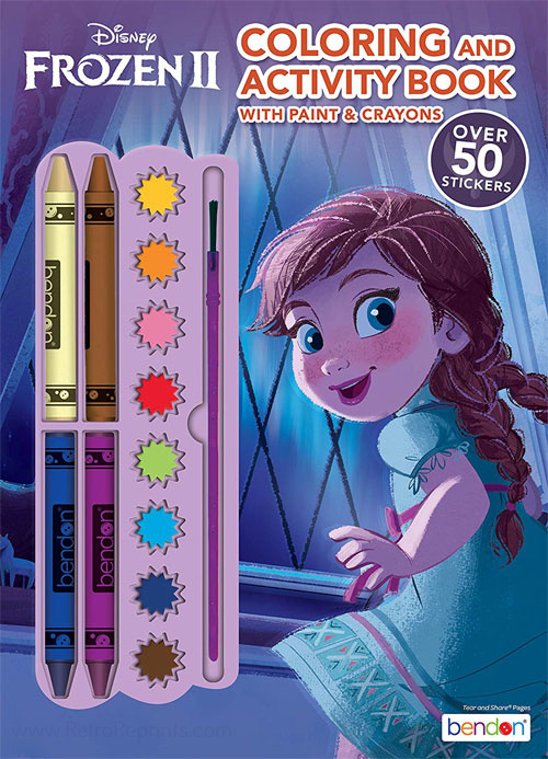 Frozen 2, Disney Coloring & Activity Book