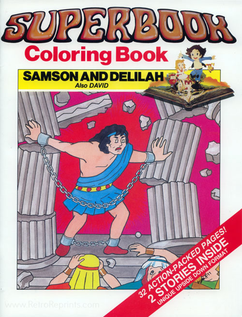 Superbook Original Coloring Books Coloring Books At Retro Reprints The Worlds Largest 2906