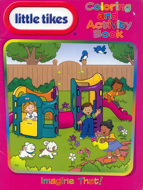 Little Tikes Coloring and Activity Book