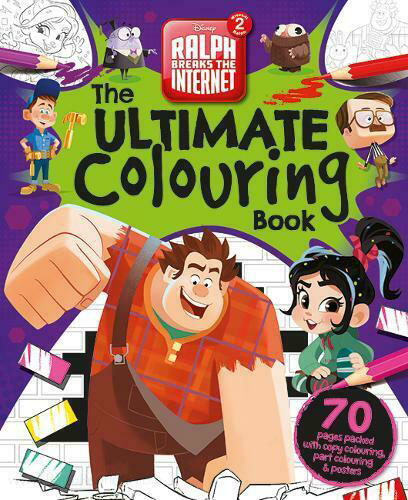 Wreck-It Ralph 2: Ralph Breaks the Internet Colouring Book