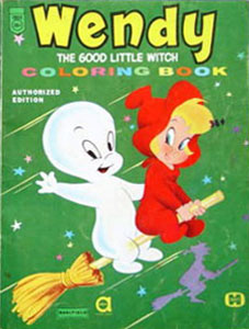 Casper & Friends Wendy Coloring Book