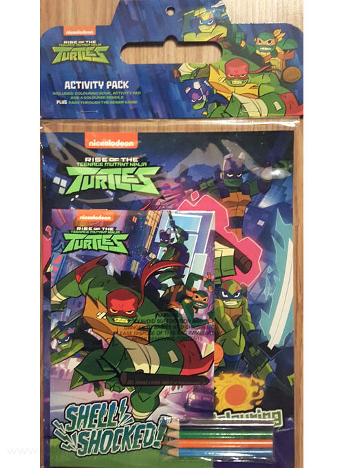 Rise of the Teenage Mutant Ninja Turtles Activity Pack