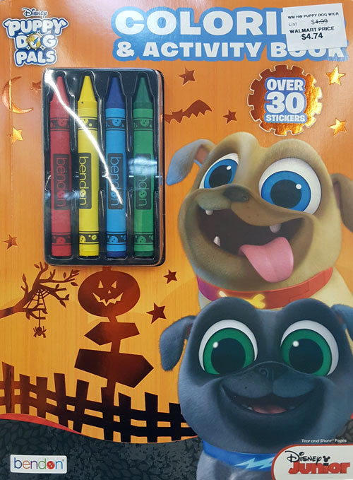 Puppy Dog Pals, Disney's Coloring & Activity Book