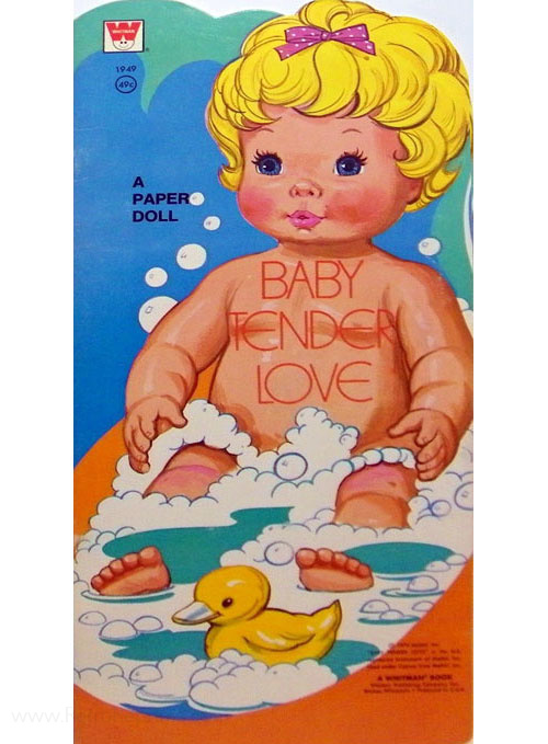 Baby Dolls Baby Tender Love Paper Dolls