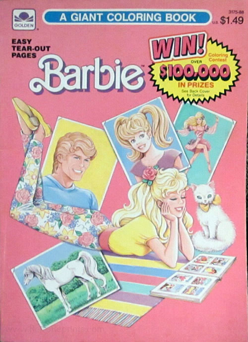 Barbie Coloring Book