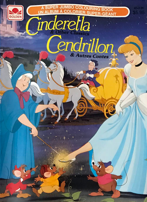 Cinderella, Disney's Coloring Book