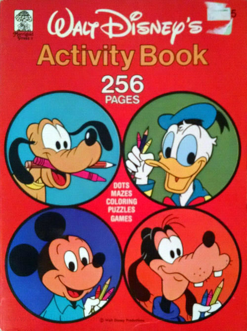 Disney Activity Book